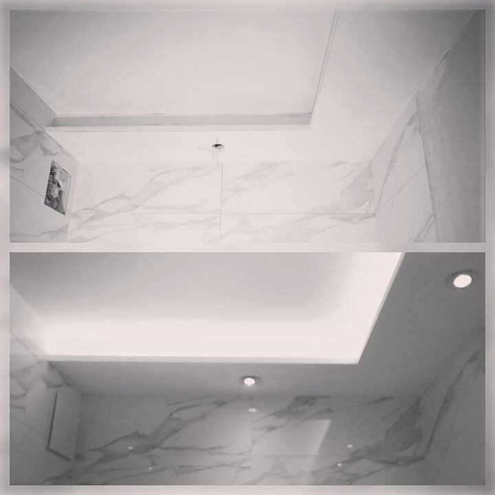 Sufit podwieszany bialy